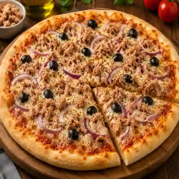 Piza tuna e vogel